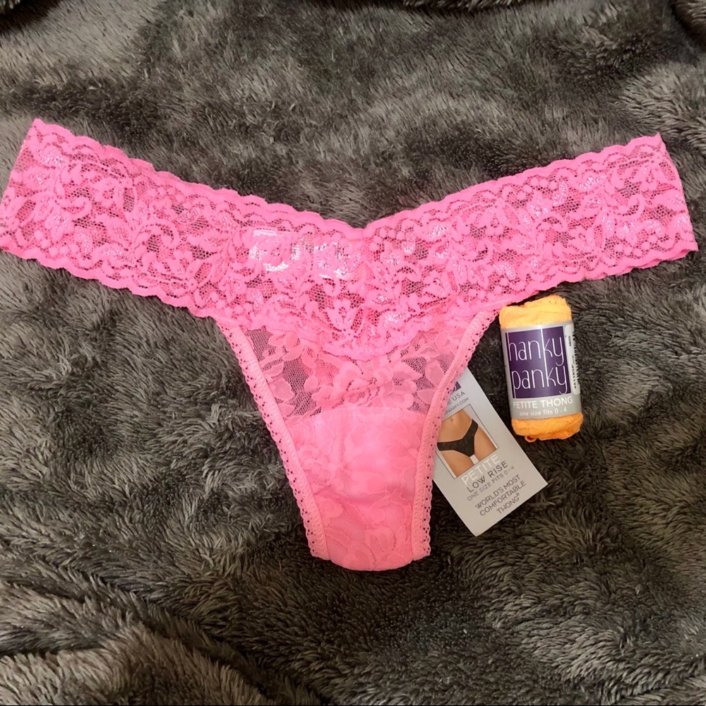 TWO Hanky Panky Petite Thongs
